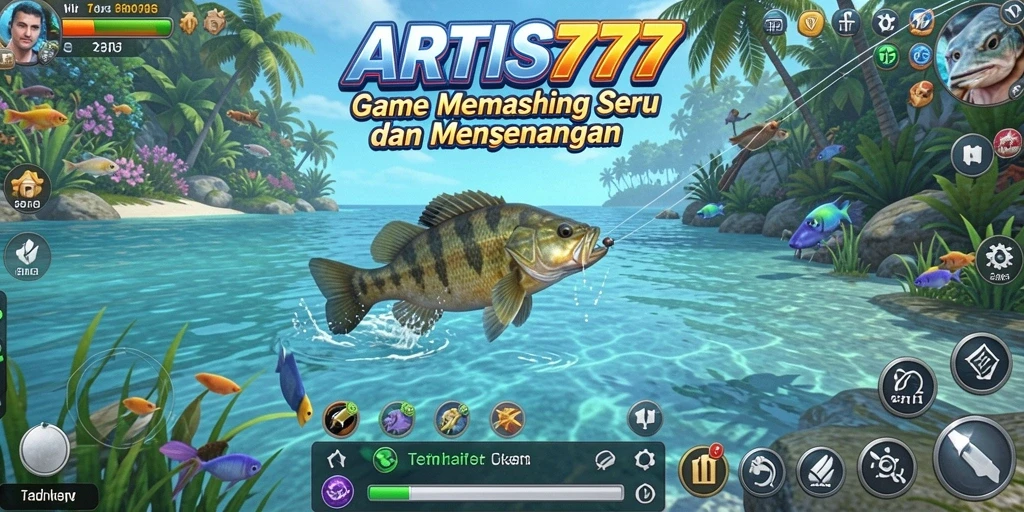 Tangkapan ikan besar dalam gameplay seru ARTIS777.