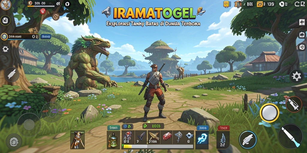 Gameplay menakjubkan di dunia terbuka IRAMATOGEL.