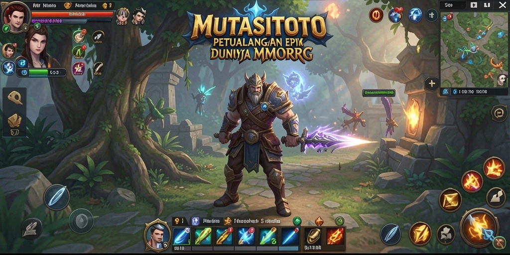 Gameplay seru di dunia fantasi MUTASITOTO yang penuh tantangan.