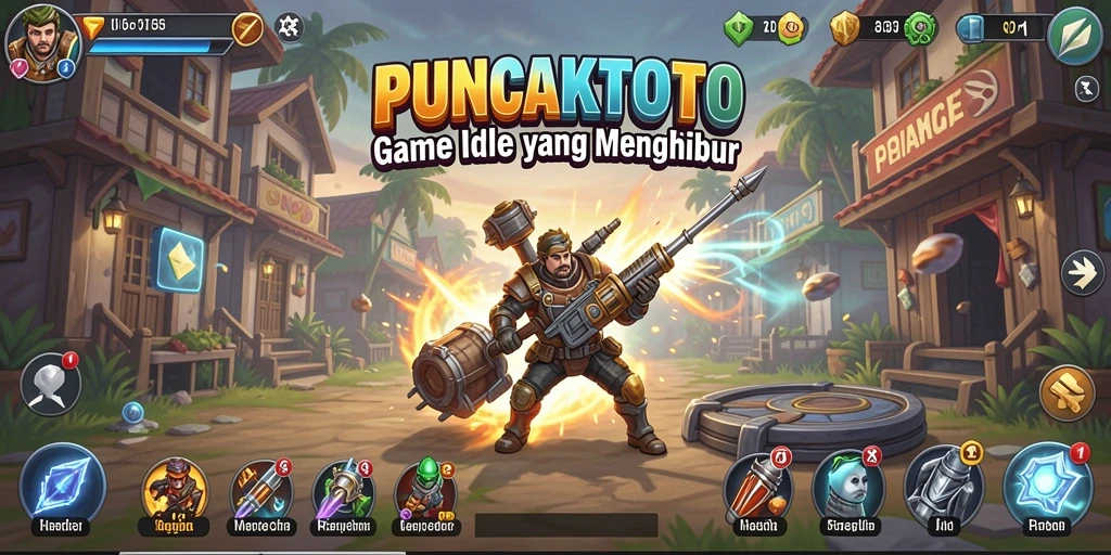 Gambar menampilkan gameplay PUNCAKTOTO yang menyenangkan dan santai.