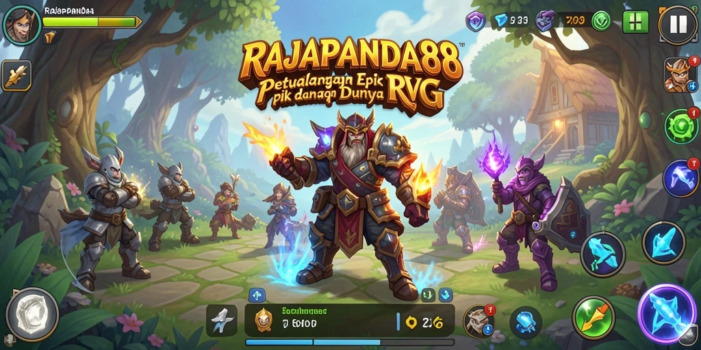 Tampilan menarik dari gameplay RAJAPANDA88 yang penuh aksi.