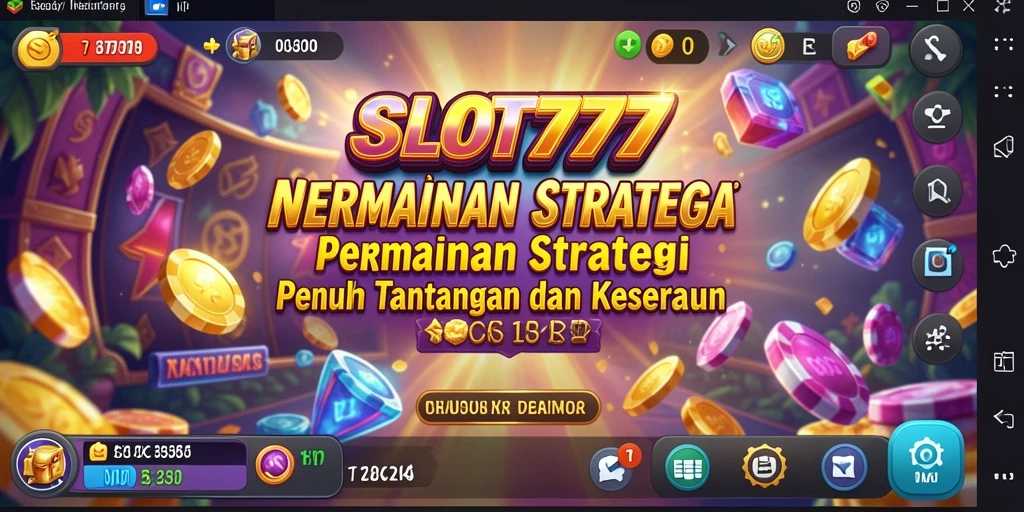 Menampilkan aksi seru dan strategi mendalam dalam gameplay SLOT777.