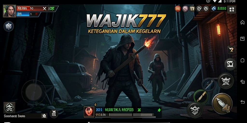 Tampilan menakutkan dari gameplay WAJIK777 yang mendebarkan.