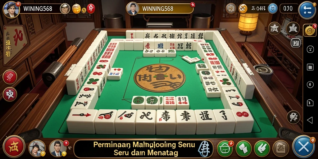 Gameplay Mahjong yang menarik dan menantang di WINNING568.